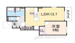 キャトルセゾン間取り図面