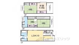 貸家間取り図面