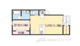 ＬＡＰＩＳ　ｉ　２間取り図面