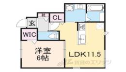 ウィズ大中２間取り図面