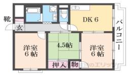 カルム東大阪間取り図面