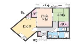 カルム東大阪間取り図面