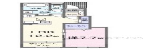 バンブーオン間取り図面