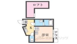 コンフォーレ園部間取り図面