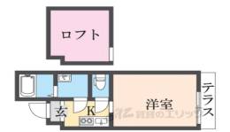 コンフォーレ園部間取り図面