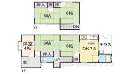 貸家間取り図面