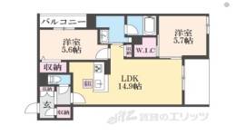 シャーメゾン　フェリーチェ間取り図面