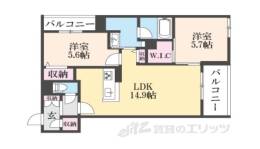 シャーメゾン　フェリーチェ間取り図面