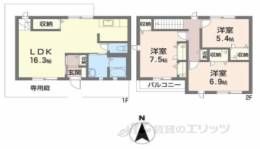 貸家間取り図面