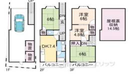 貸家間取り図面