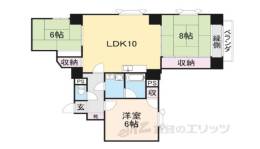 ジョイフル寝屋川間取り図面