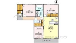 萩１・萩２A棟間取り図面