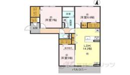萩１・萩２A棟間取り図面