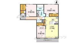萩１・萩２A棟間取り図面