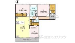 萩１・萩２A棟間取り図面