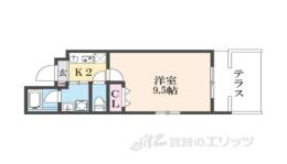 プリシード桃山新町レジデンス間取り図面