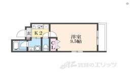 プリシード桃山新町レジデンス間取り図面