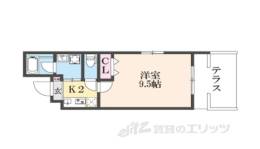 プリシード桃山新町レジデンス間取り図面