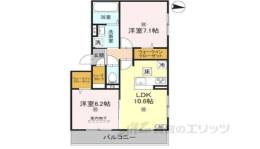 萩１・萩２B棟間取り図面