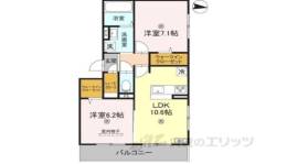 萩１・萩２B棟間取り図面