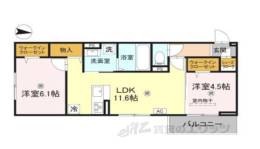萩１・萩２B棟間取り図面