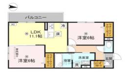 萩１・萩２B棟間取り図面