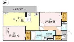 萩１・萩２B棟間取り図面