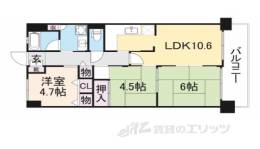 ロータリー新石切間取り図面