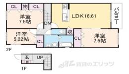 KB三山木中央BELLE間取り図面