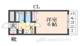 リエス伊丹駅前間取り図面