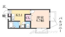 プレジール桂間取り図面