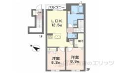 シャーメゾンプレミアス２間取り図面