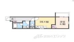 Ｓ　Ａｐｔ．門真城垣町間取り図面
