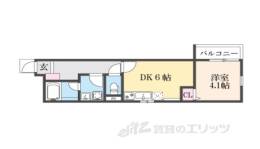 Ｓ　Ａｐｔ．門真城垣町間取り図面