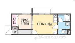 Ｓ　Ａｐｔ．門真城垣町間取り図面