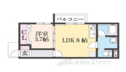 Ｓ　Ａｐｔ．門真城垣町間取り図面