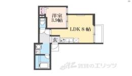 Ｓ　Ａｐｔ．門真城垣町間取り図面