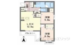 シャーメゾン　清風間取り図面