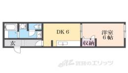 さくらハイツ２間取り図面