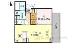 ラフィーネ丹波橋間取り図面