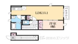 ＴＲＩＮＩＴＹ　ＤＵＯ　塚口２間取り図面