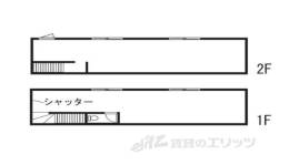 鯉山町戸建テナント間取り図面