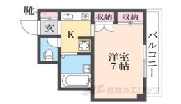 グリーンハイツ今津間取り図面