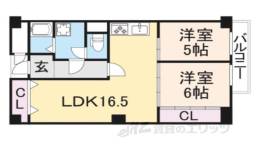 アクロシャトー俊徳道間取り図面