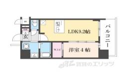 プレサンス尼崎アルモナ間取り図面