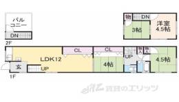 貸家間取り図面