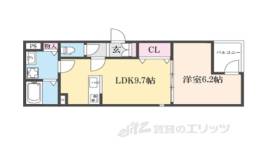ＲＩＴＺ　ＣＯＵＲＴ塚口間取り図面
