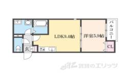 ＲＩＴＺ　ＣＯＵＲＴ塚口間取り図面