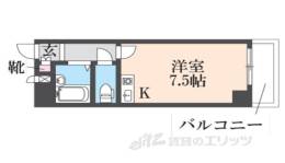 グラン・ドムール五条烏丸間取り図面