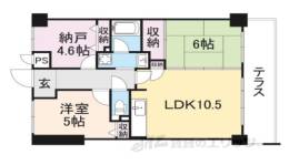 グランドール鴻池間取り図面